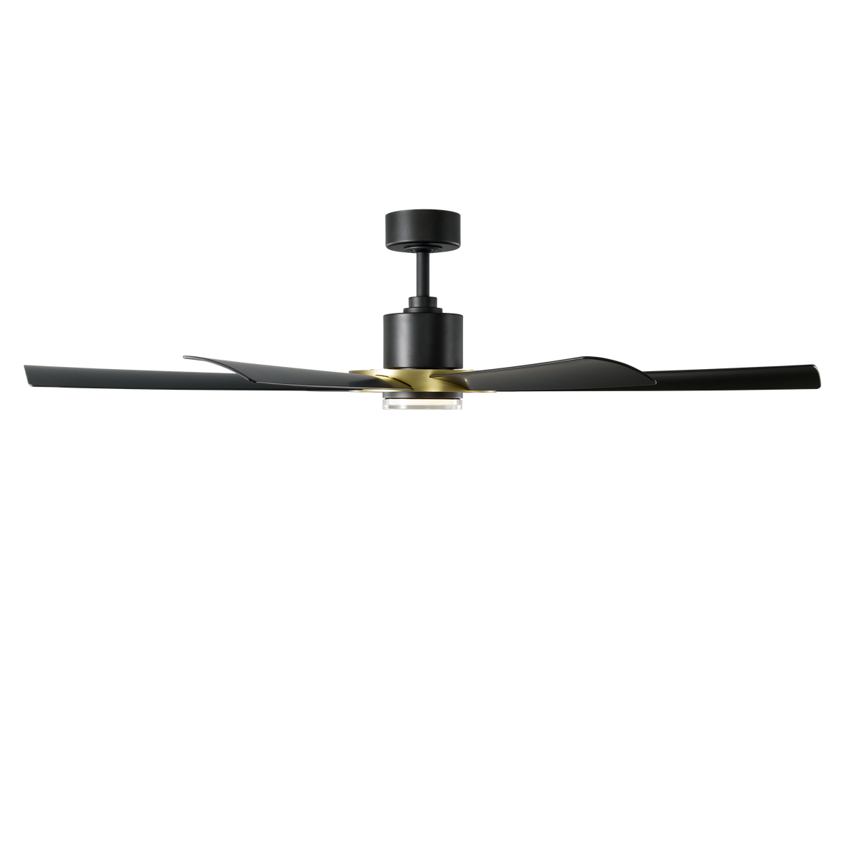 Aura 60in Soft Brass/Matte Black angle 2