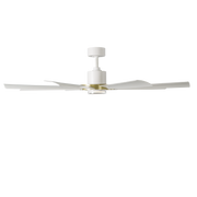 Aura 60in Soft Brass/Matte White angle 2