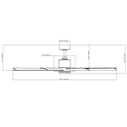 Aura 60in line drawing