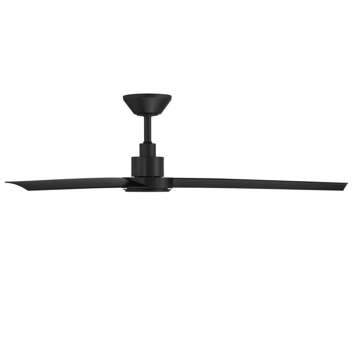 Bolo Ceiling Fan - Matte Black Angle 4