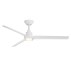 Bolo Ceiling Fan - Matte White