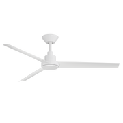 Bolo Ceiling Fan - Matte White Angle 2