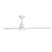 Bolo Ceiling Fan - Matte White Angle 3