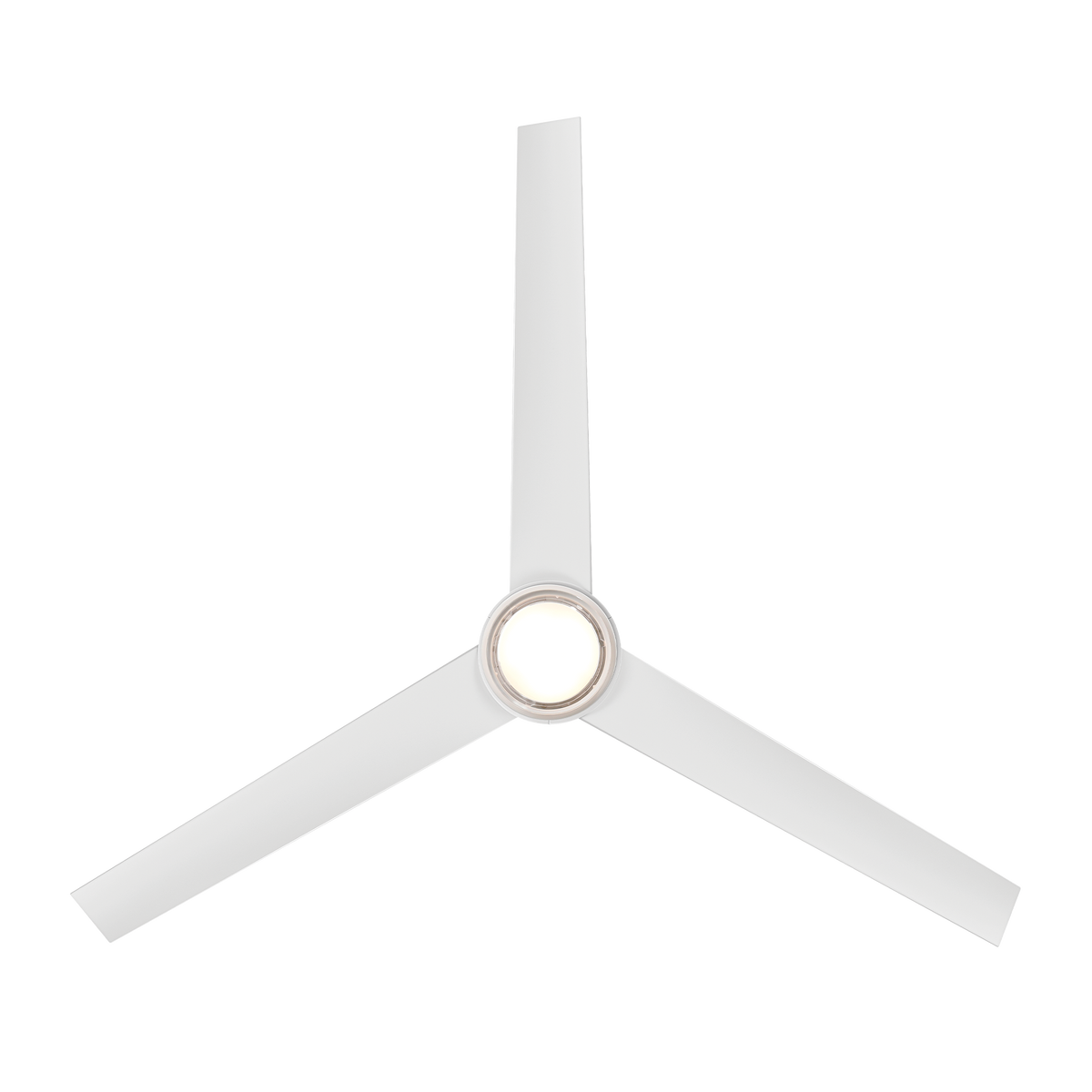 Bolo Ceiling Fan - Matte White Angle 5