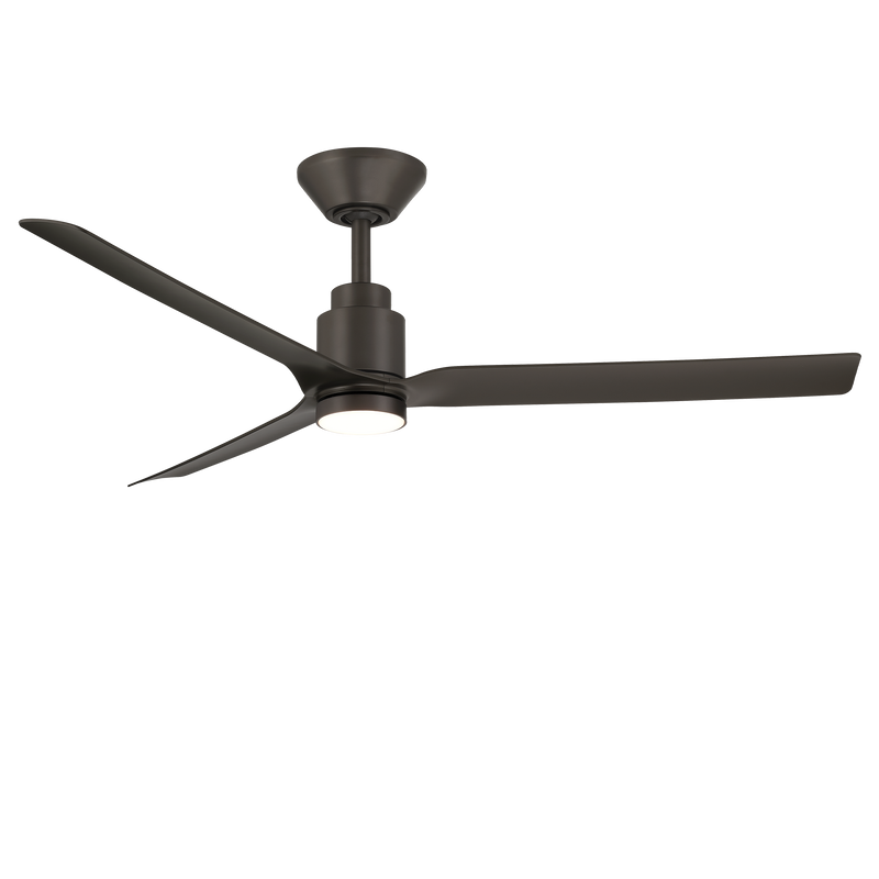 Smooth Ceiling Fan With Light Kit