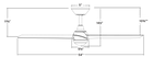 Pisces Ceiling Fan