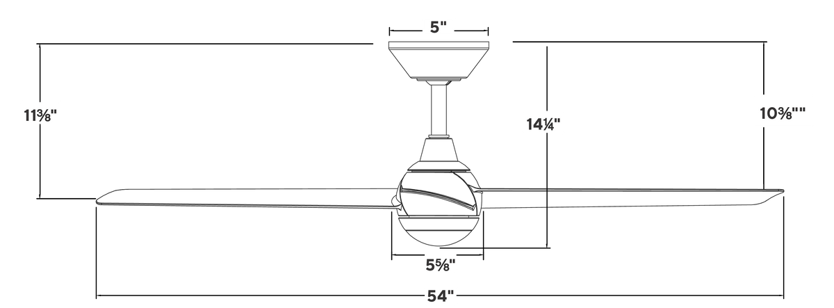 Pisces Ceiling Fan