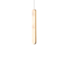 Cadiz Mini Pendant - Aged Brass Angle 2