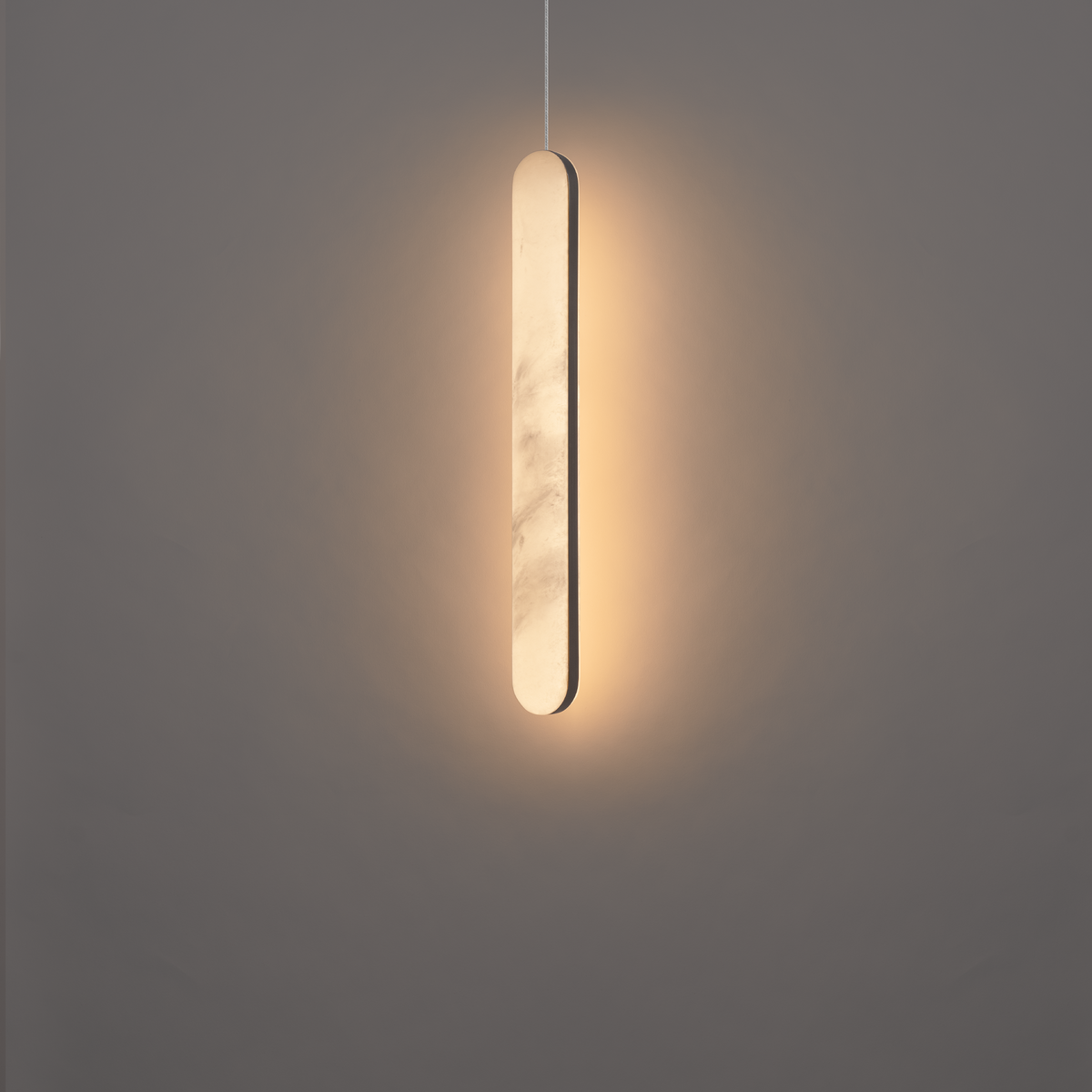 Cadiz Mini Pendant - Antique Nickel Angle 5