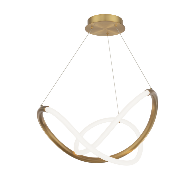 Solo 24in Pendant - Aged Brass