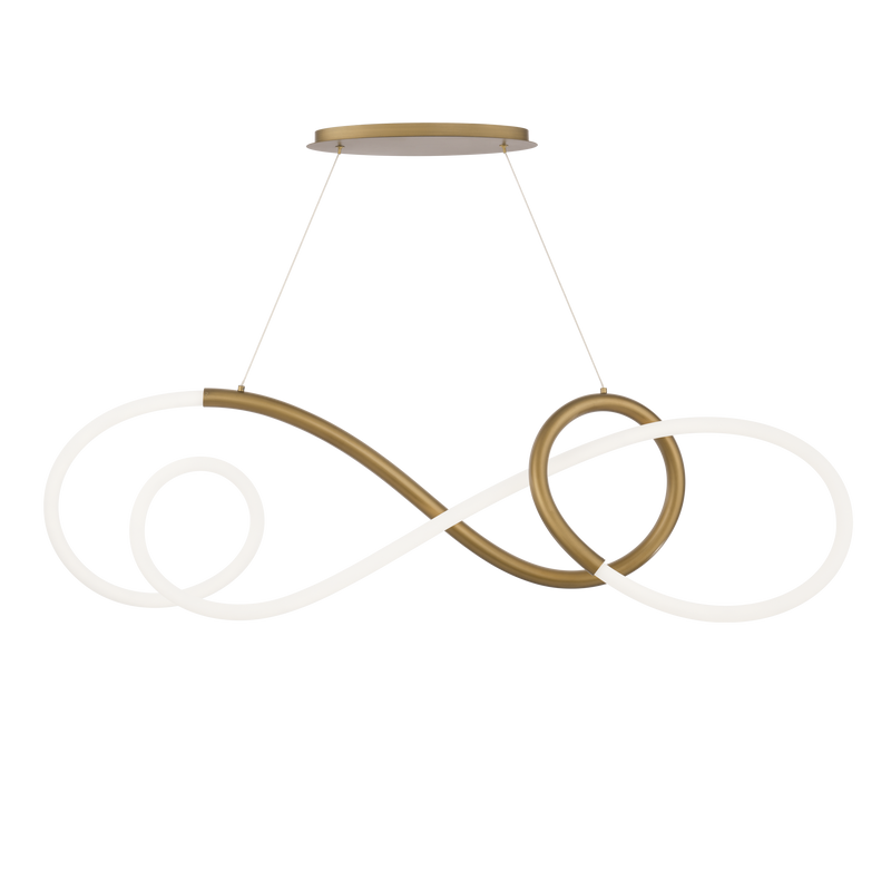 Solo 48in Pendant - Aged Brass