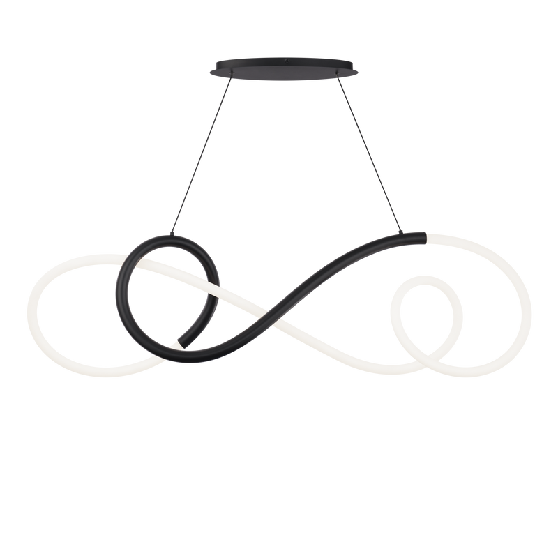 Solo 48in Pendant - Black