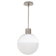 Gaze 12in Mini Pendant - Brushed Nickel