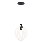Knot 13in Mini Pendant - Black