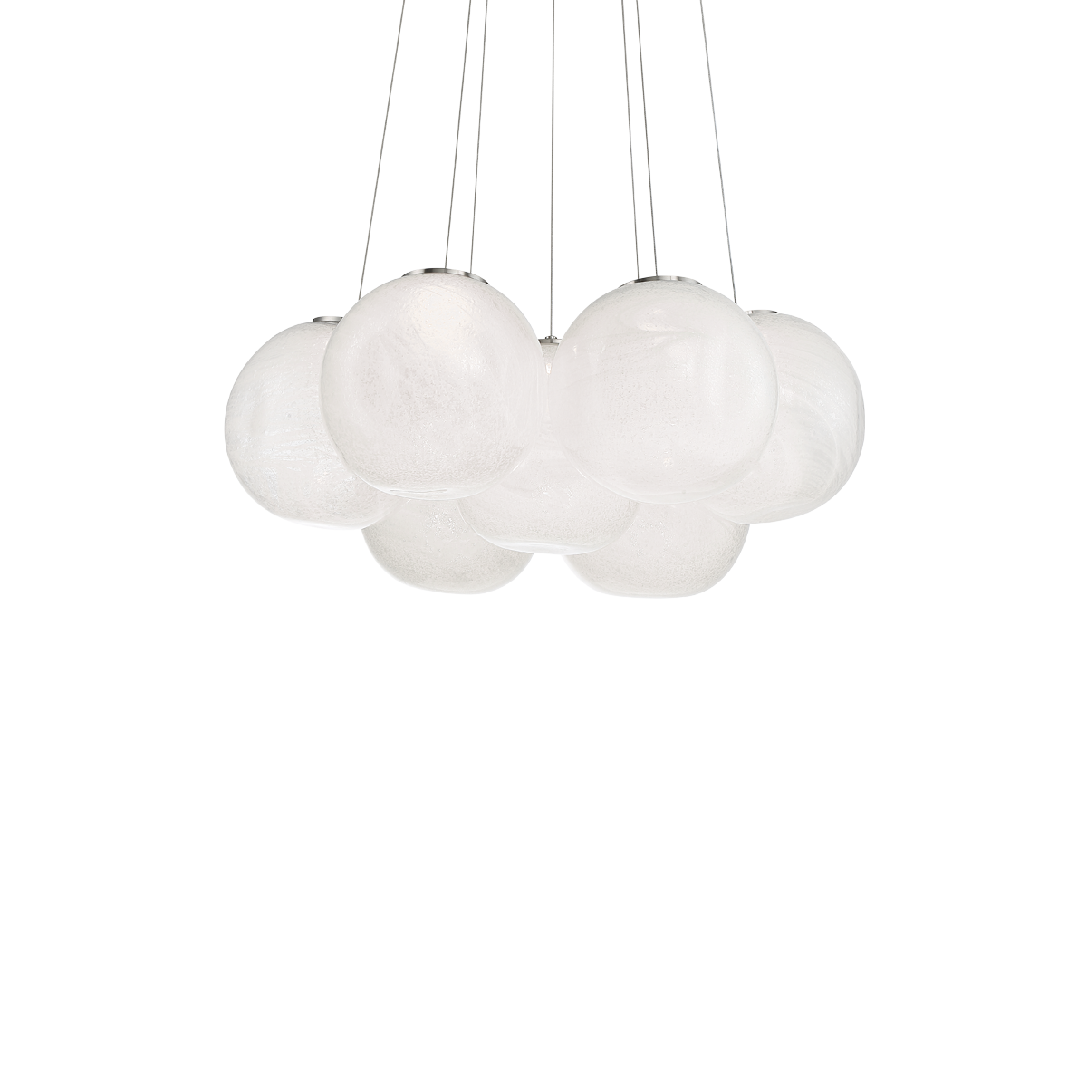 Cosmic 7 Light Pendant Brushed Nickel