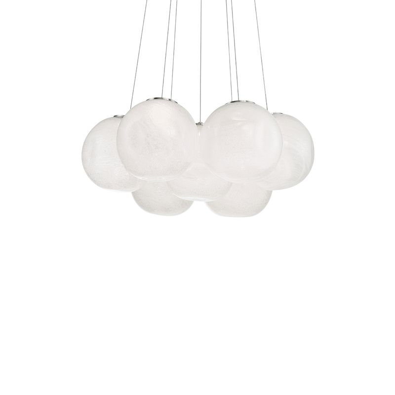 Cosmic 7 Light Pendant Brushed Nickel