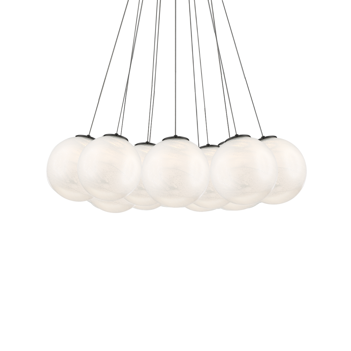 Cosmic 12 Light Pendant Black