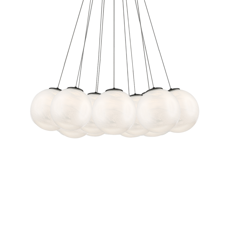 Cosmic 12 Light Pendant Black