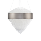 Luzerne Round Pendant - Brushed Nickel