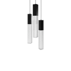 Cinema 3 Light Round Pendant Black