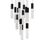 Cinema 13 Light Square Pendant Black