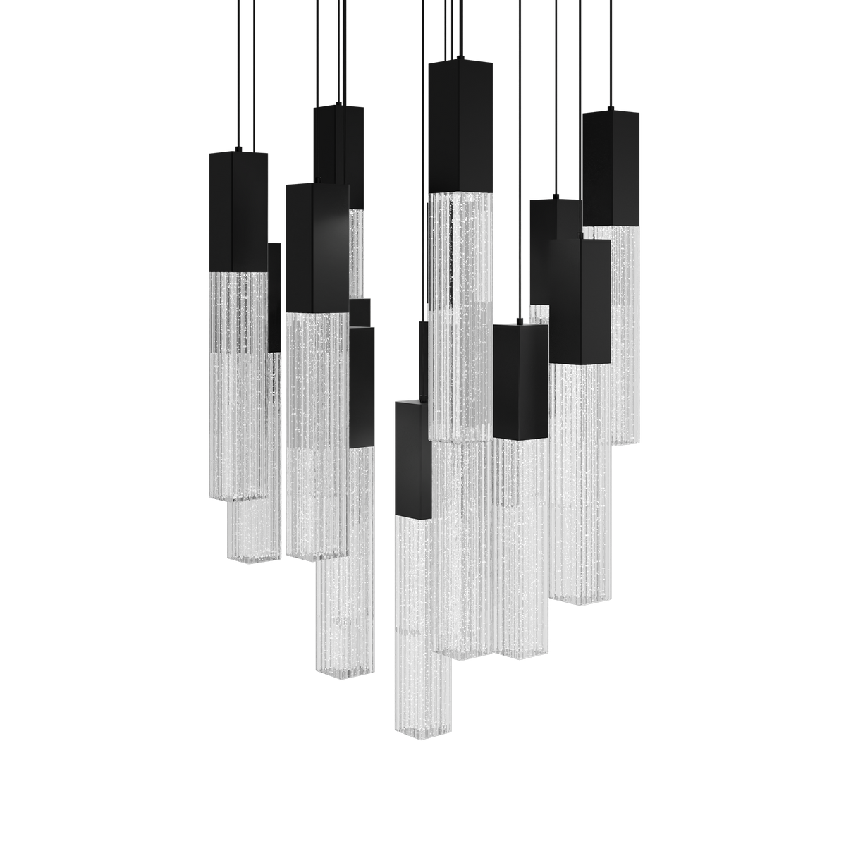 Cinema 15 Light Round Pendant Black