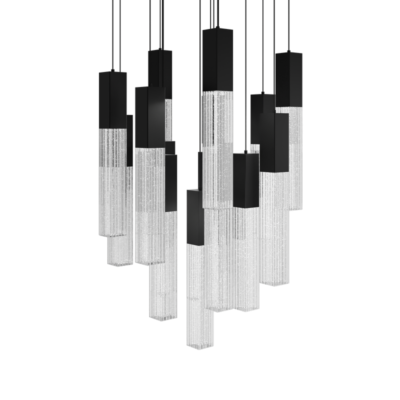 Cinema 15 Light Round Pendant Black