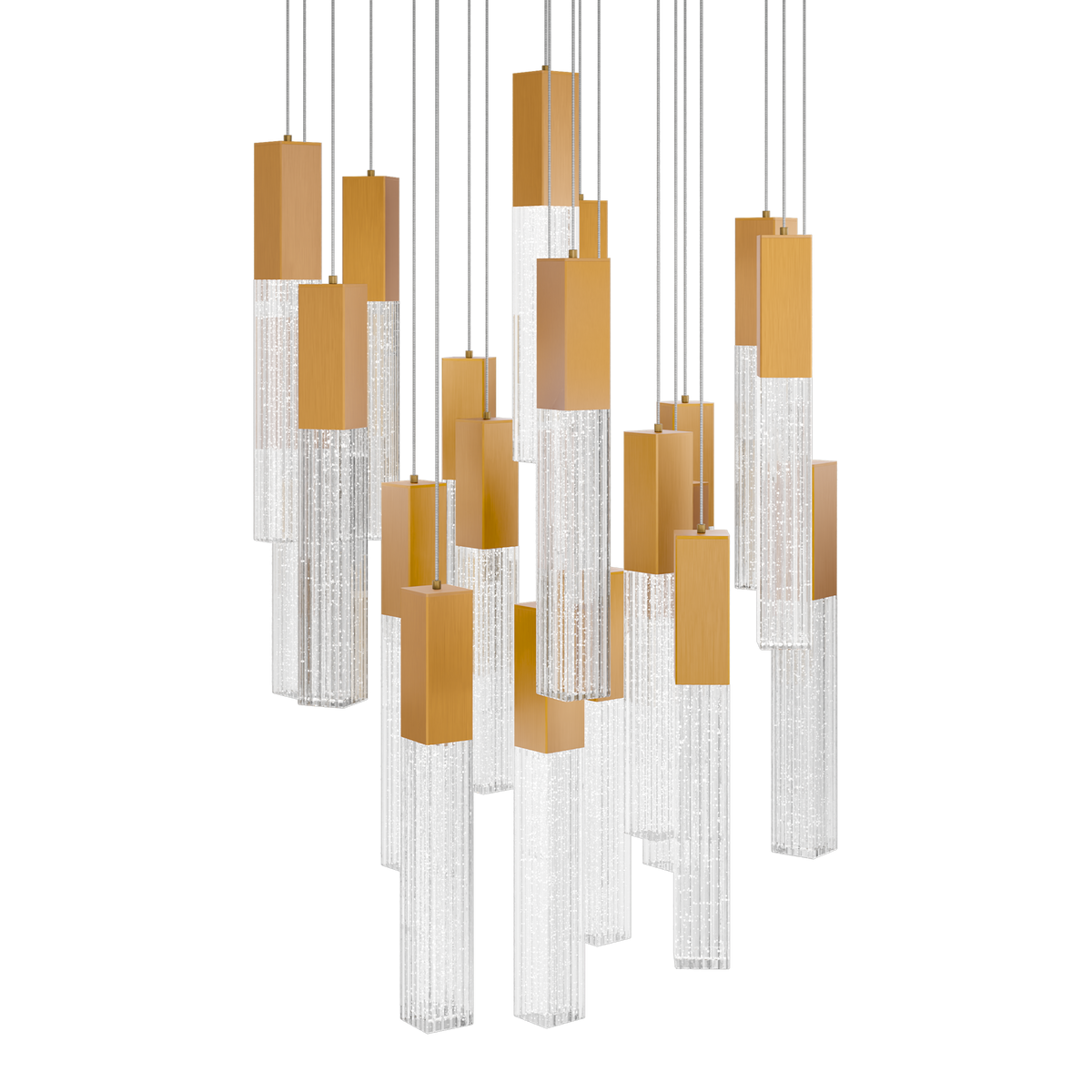 Cinema 21 Light Round Pendant Aged Brass