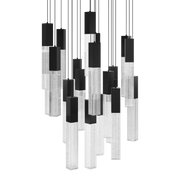 Cinema 21 Light Round Pendant Black