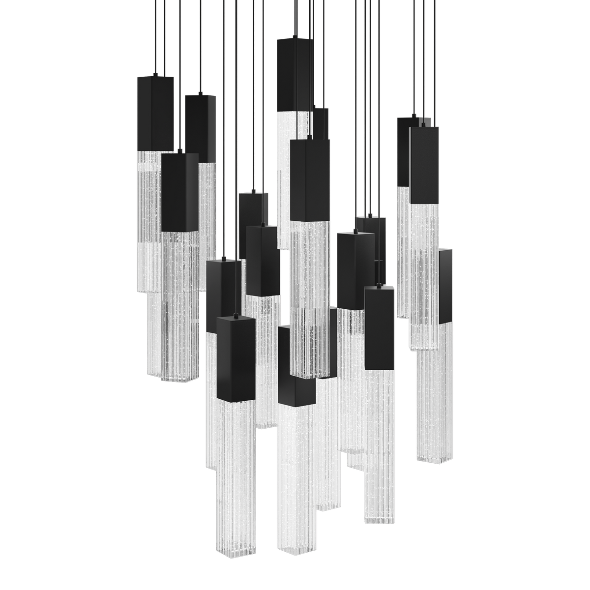 Cinema 21 Light Round Pendant Black