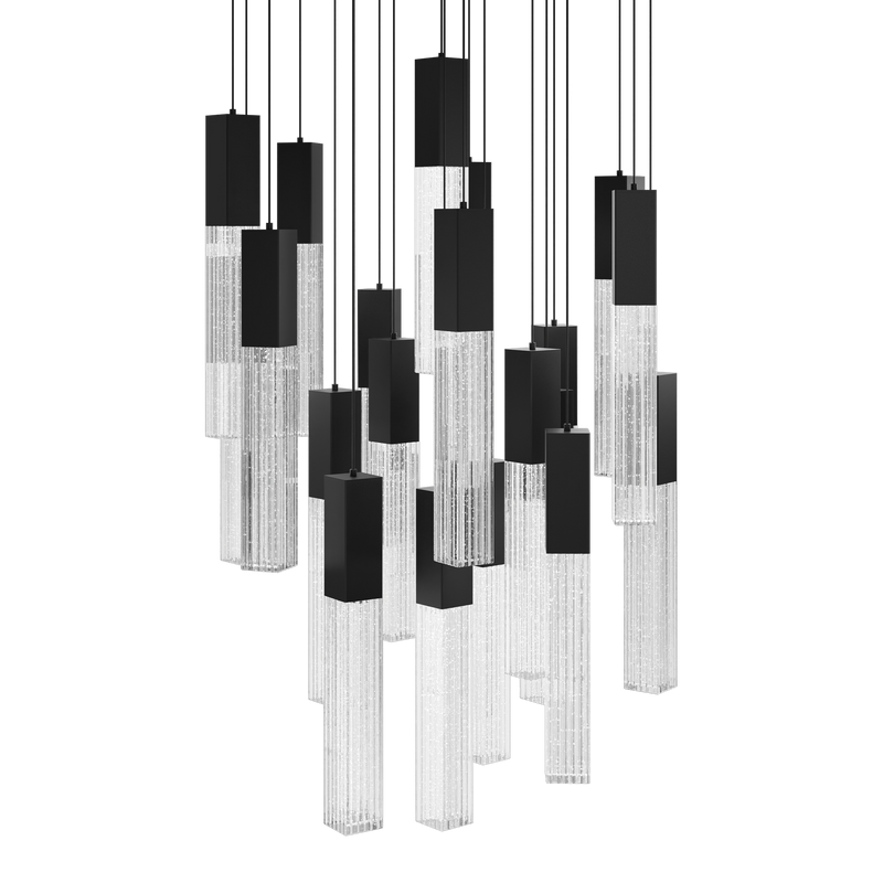 Cinema 21 Light Round Pendant Black