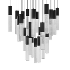 Cinema 25 Light Square Pendant Black