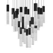 Cinema 25 Light Square Pendant Black