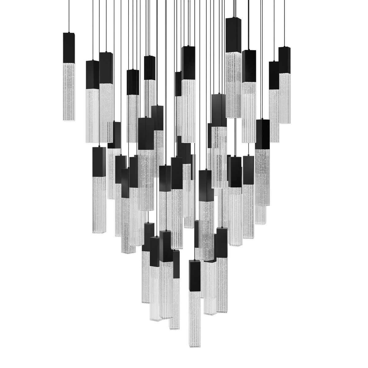 Cinema 41 Light Square Pendant Black