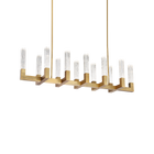 Cinema 12 Light Linear Pendant