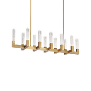 Cinema 12 Light Linear Pendant