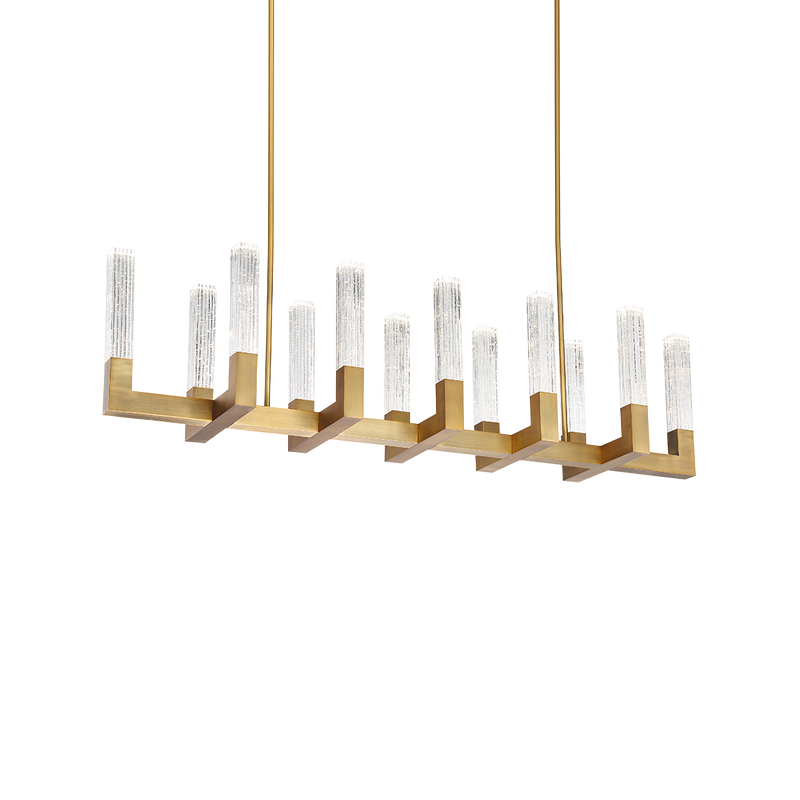 Cinema 12 Light Linear Pendant
