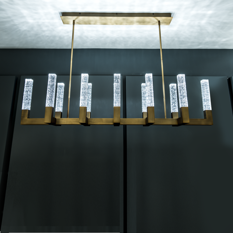 Cinema 12 Light Linear Pendant Alt View