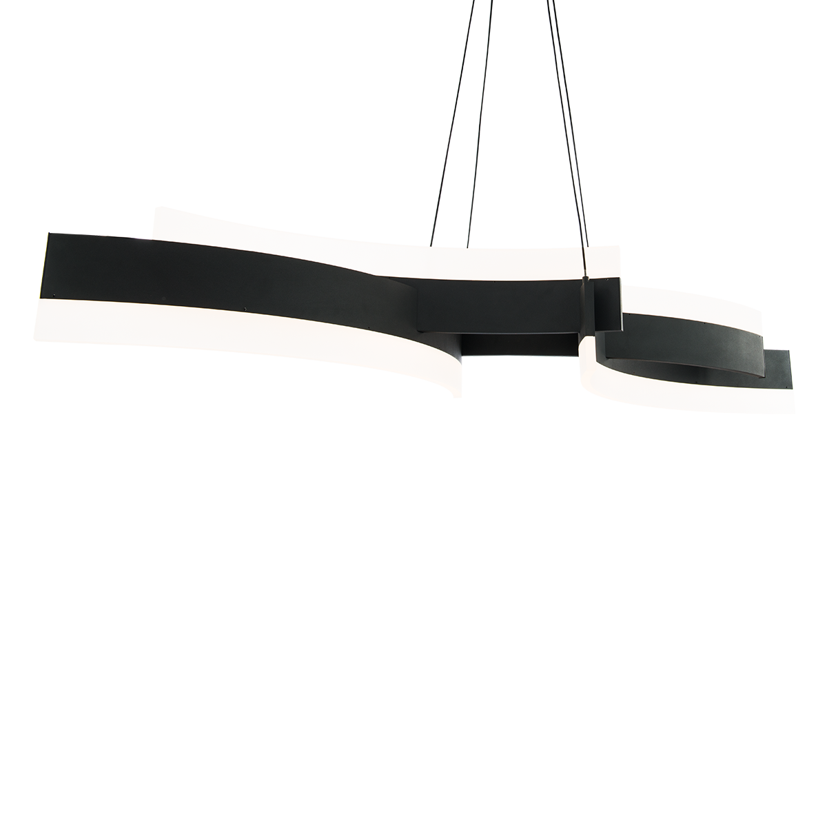 Arcs Linear Pendant - Black
