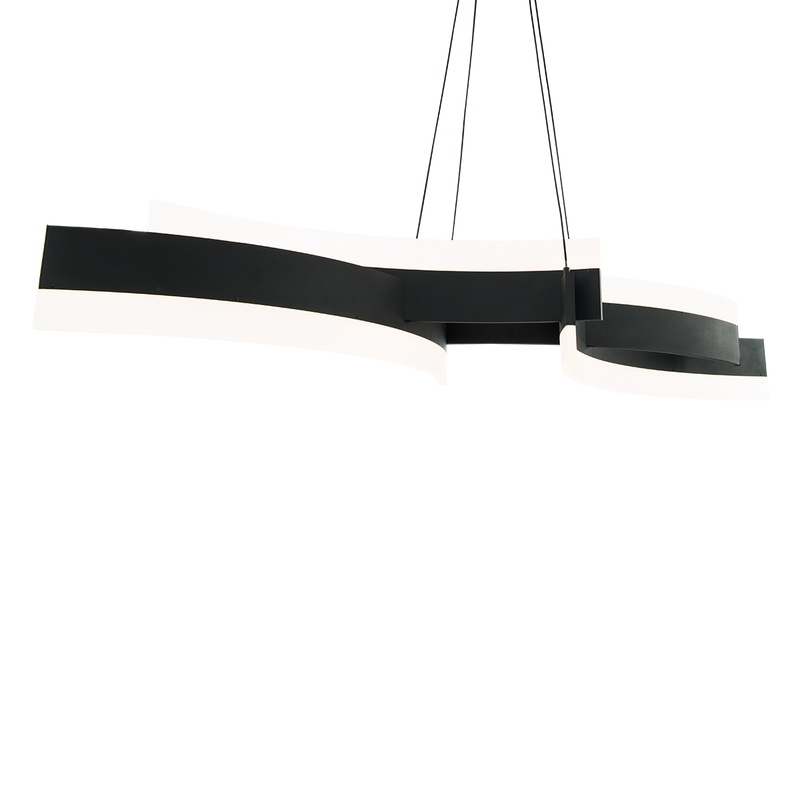 Arcs Linear Pendant - Black