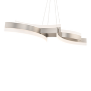 Arcs Linear Pendant - Brushed Nickel