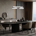 Arcs Linear Pendant - Brushed Nickel lifestyle