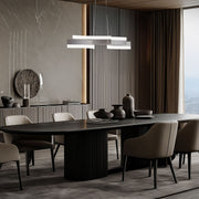 Arcs Linear Pendant - Brushed Nickel lifestyle