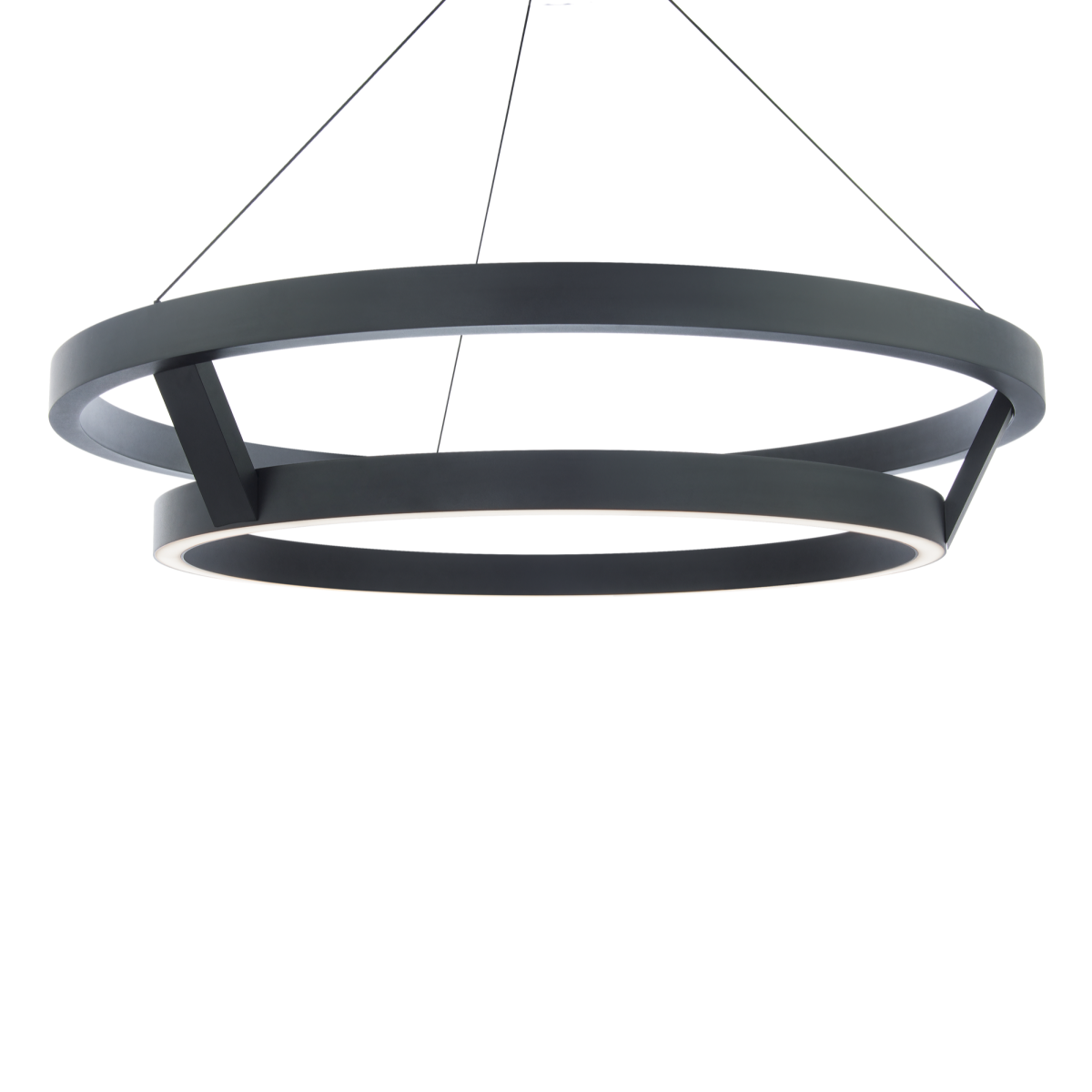 Imperial Round Pendant Black
