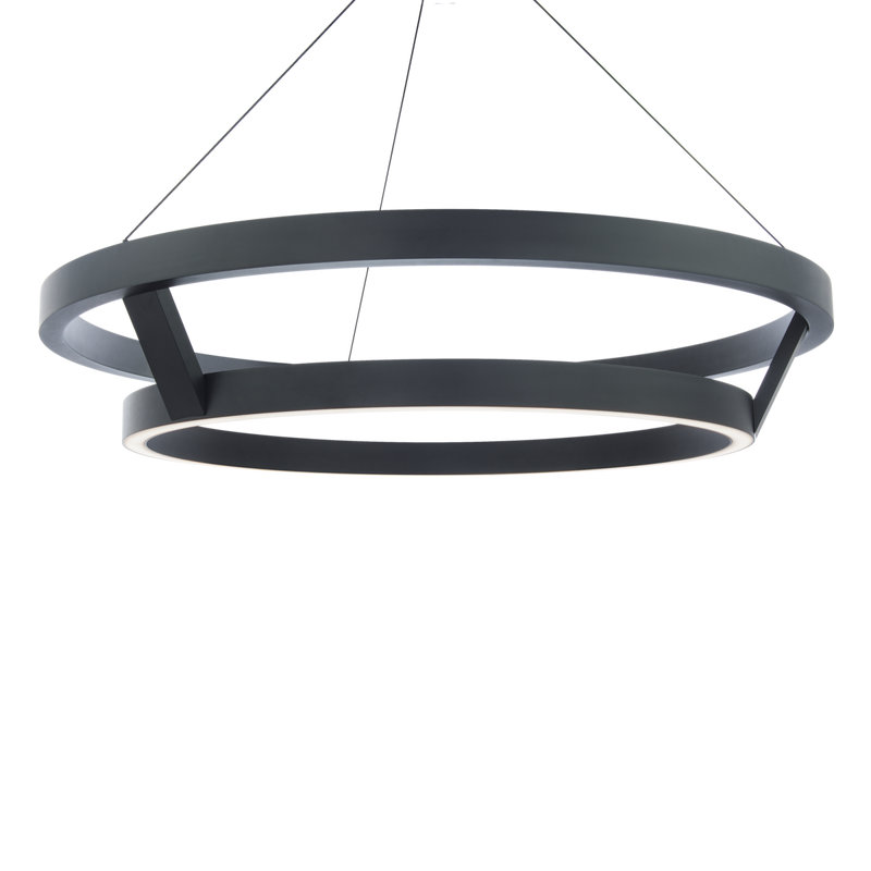 Imperial Round Pendant Black