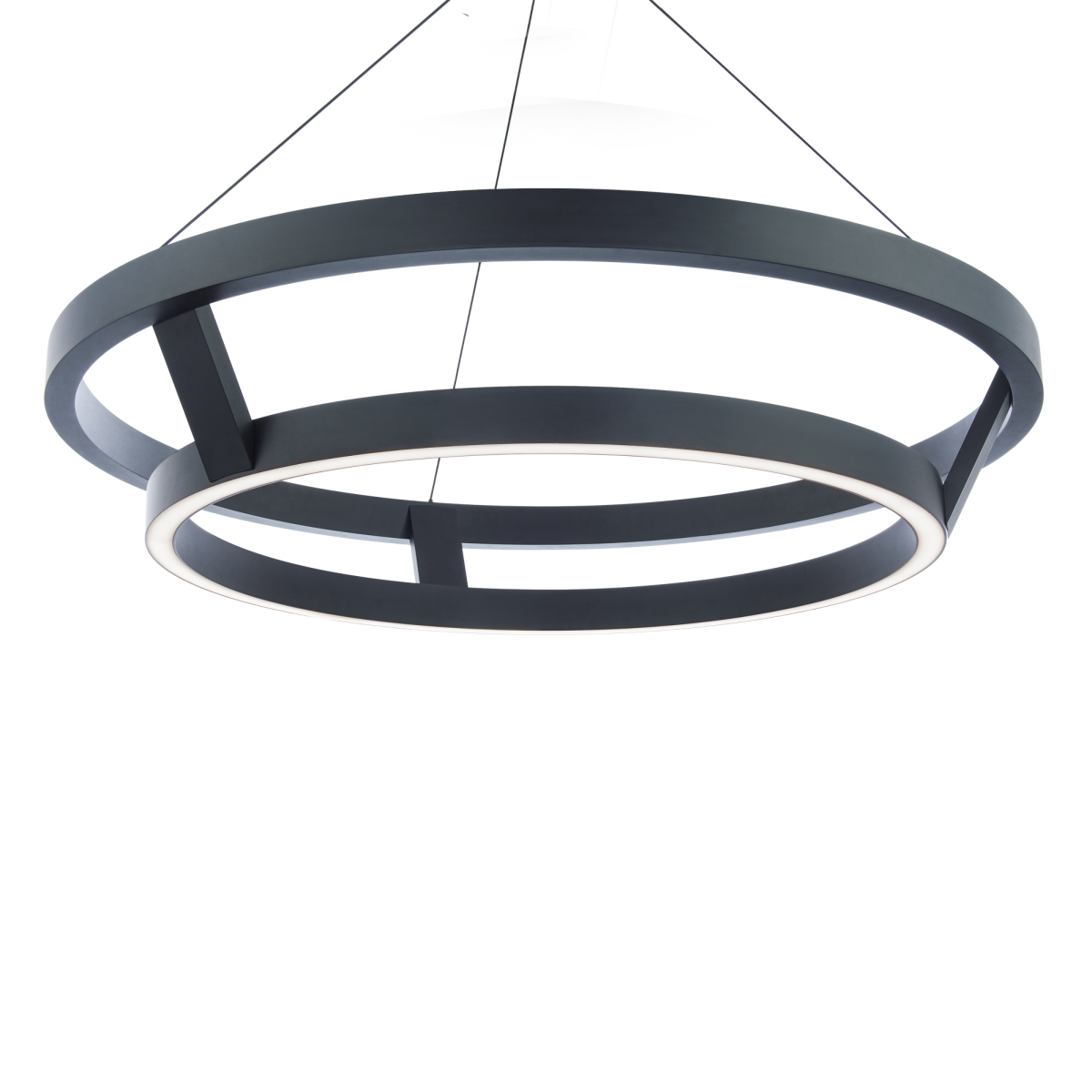 Imperial Round Pendant Black