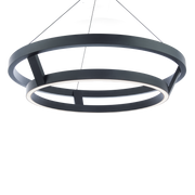 Imperial Round Pendant Black