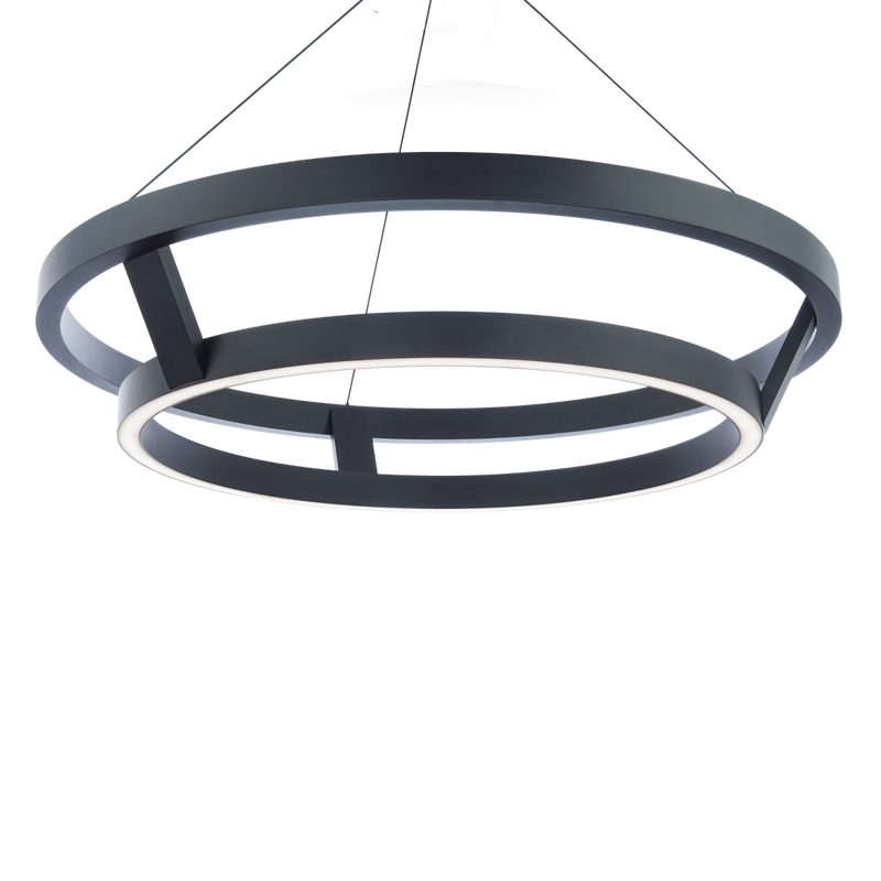 Imperial Round Pendant Black