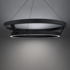 Imperial Round Pendant Black