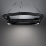 Imperial Round Pendant Black